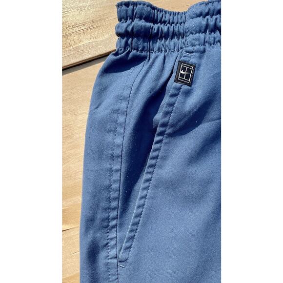 Nike Dri-Fit Logo Gym Tennis Workout Shorts Men's Drawstring‎ Blue Sz. XL - Picture 4 of 8